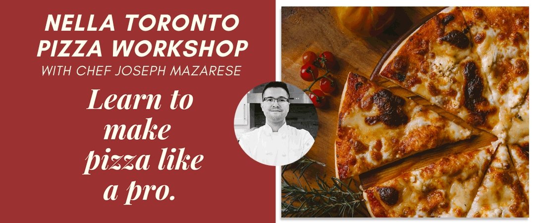 Wood Burning Pizza Oven Class with Chef Joseph Mazarese - Nella Online