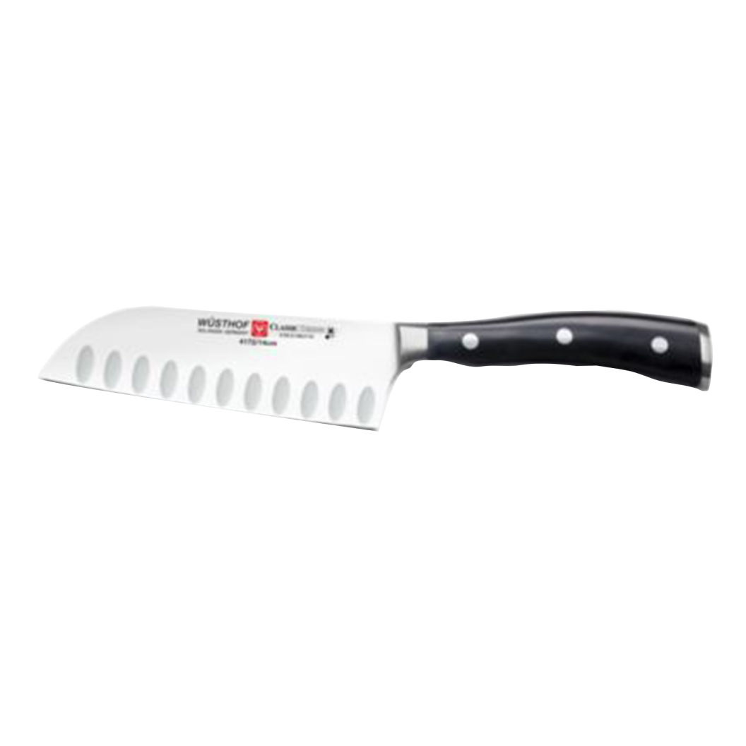 molybdenum banajium steel made in Japan knife ] santoku knife poly