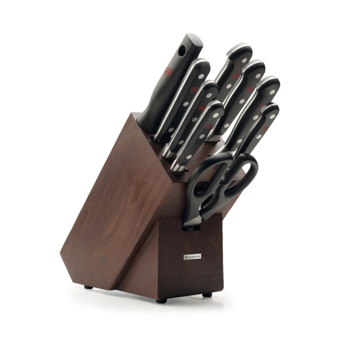 Wusthof Classic 10-Piece Ash Brown Knife Block Set - 1090170904