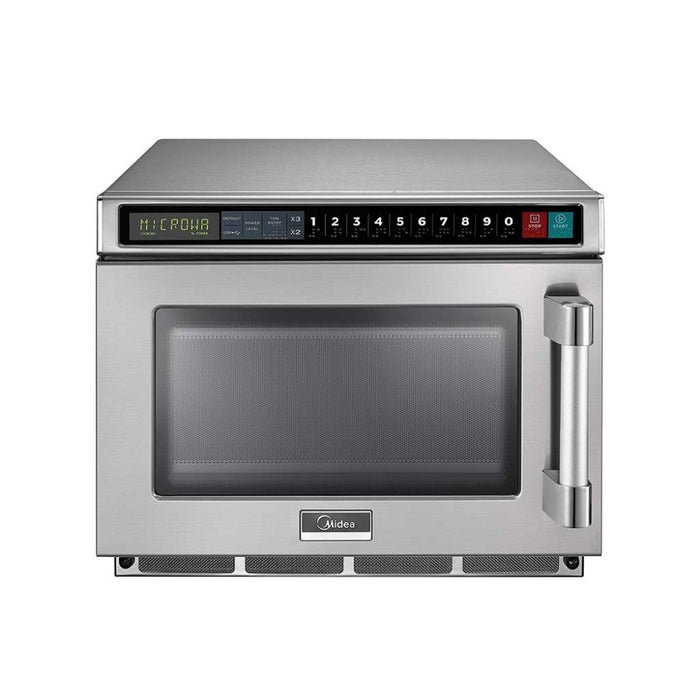 Midea 1817G1A Heavy Duty Commercial Microwave with Push Button - 1800W