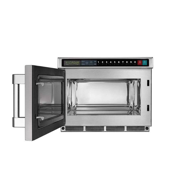 Midea 1817G1A Heavy Duty Commercial Microwave with Push Button - 1800W