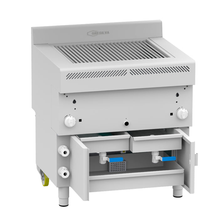 Gresilva Line 9 GHPI 2/800 Horizontal Gas Grill