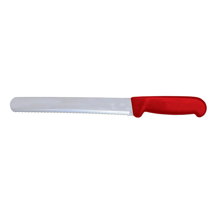 Nella 12" Slicer Straight Wave Edge Blade Knife With Polypropylene Handle - 12696