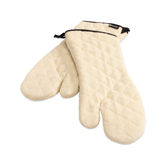 San Jamar 817TM 17" Terry Oven Mitts