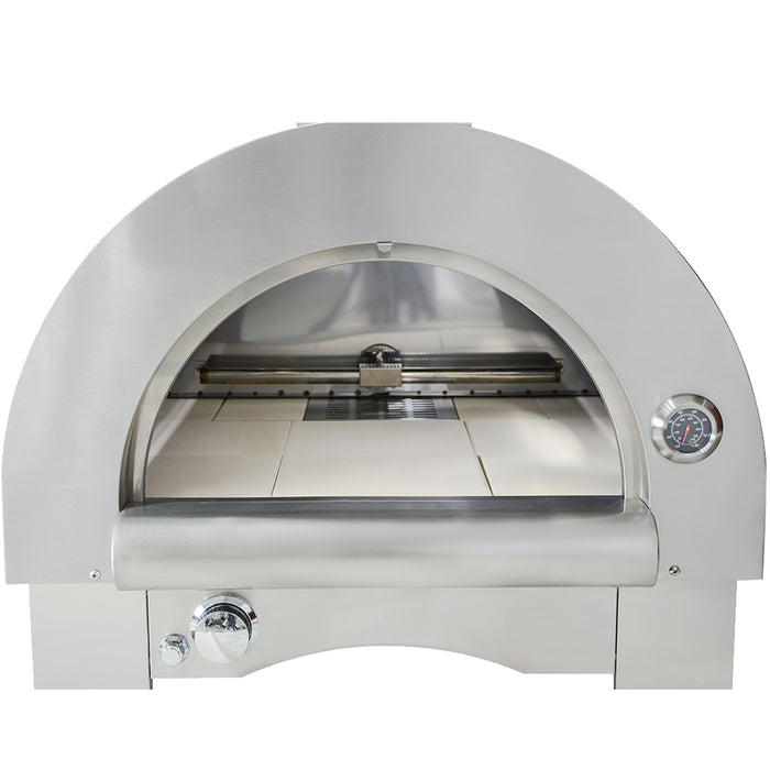 Nella 33" Countertop Wood and Gas Fired Pizza Oven - 47875