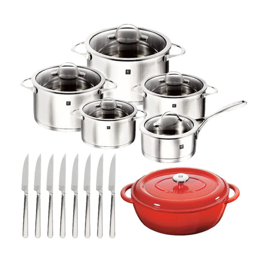 Zwilling Sol II 10pc Cookware Set — Chef Mike Ward