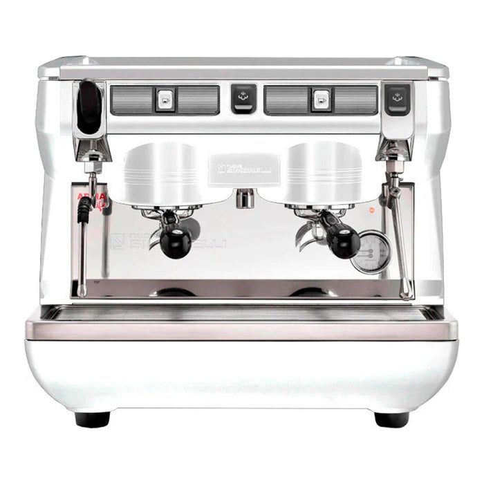 Nuova Simonelli Appia Life Compact Volumetric Espresso Machine 2-group - White