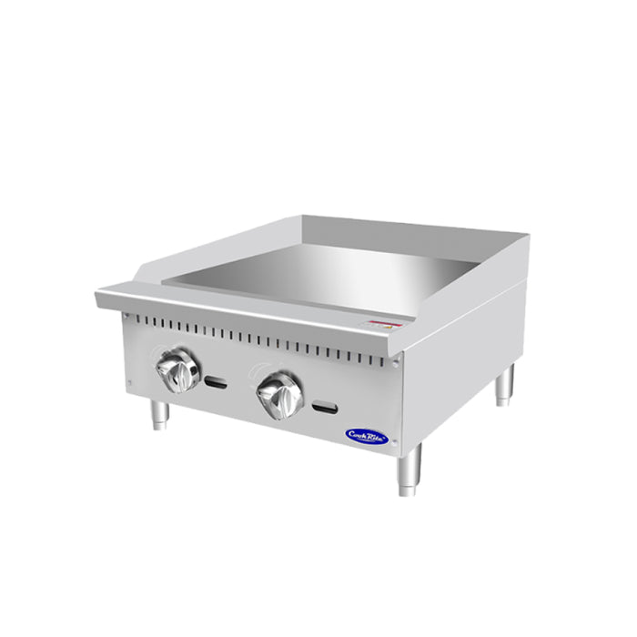 Atosa ATMG-24 24" Heavy-Duty Gas Griddle With Manual Control - 60,000 BTU