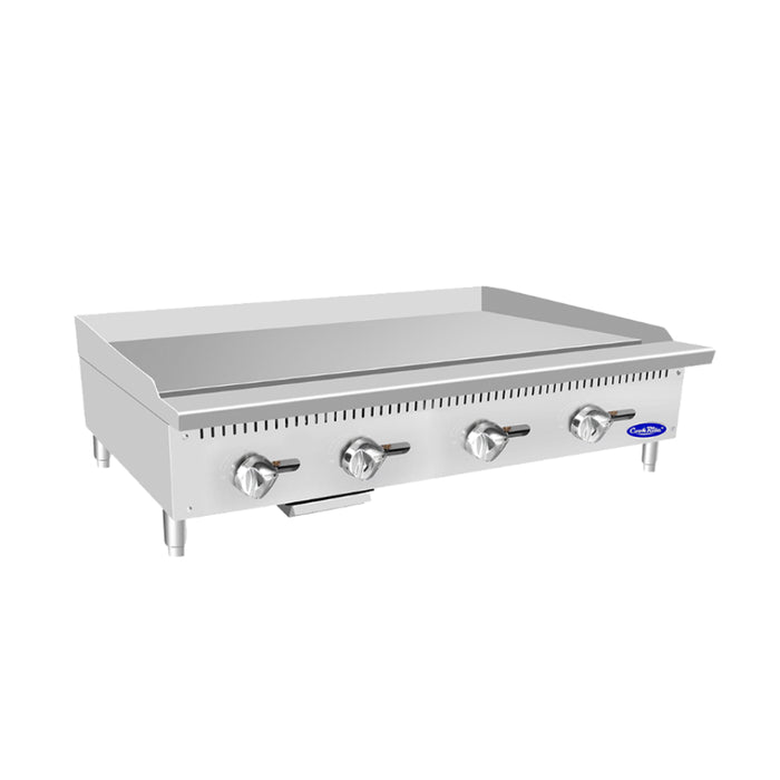 Atosa ATMG-48 48" Heavy-Duty Gas Griddle With Manual Control - 120,000 BTU