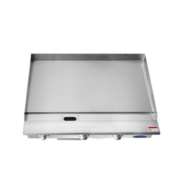 Atosa ATTG-36 36" Heavy-Duty Gas Griddle With Thermostatic Control - 75,000 BTU