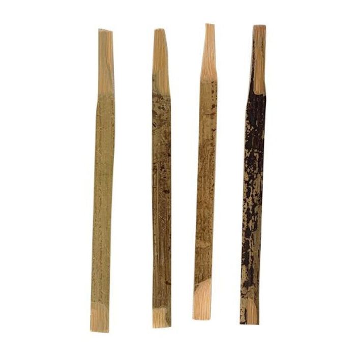 Tablecraft BAMBK35 3.5"  Bamboo Bark Picks - 100 / Pack