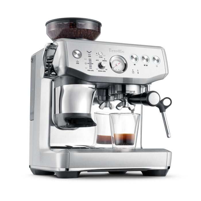 Breville BES876BSS The Barista Express Impress Espresso Machine