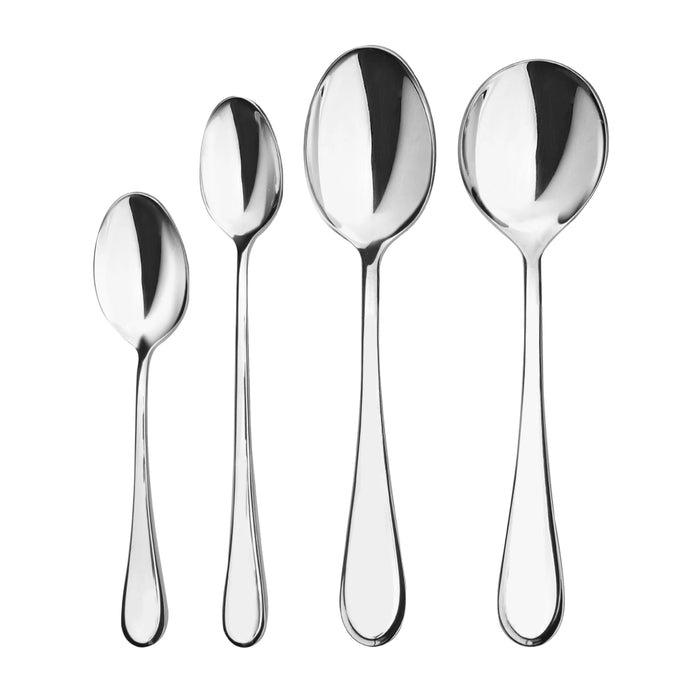 Browne 501402 7.75" Lumino Dessert Spoon - 12/Case