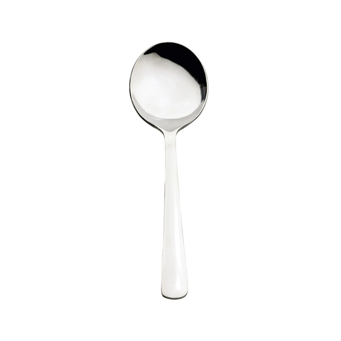 Browne 503813 WIN2 7.3" Stainless Steel Soup Spoon - 24/Case