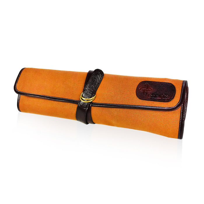 Boldric 7-Pocket Canvas Dd Hook Tie Knife Bag - Orange