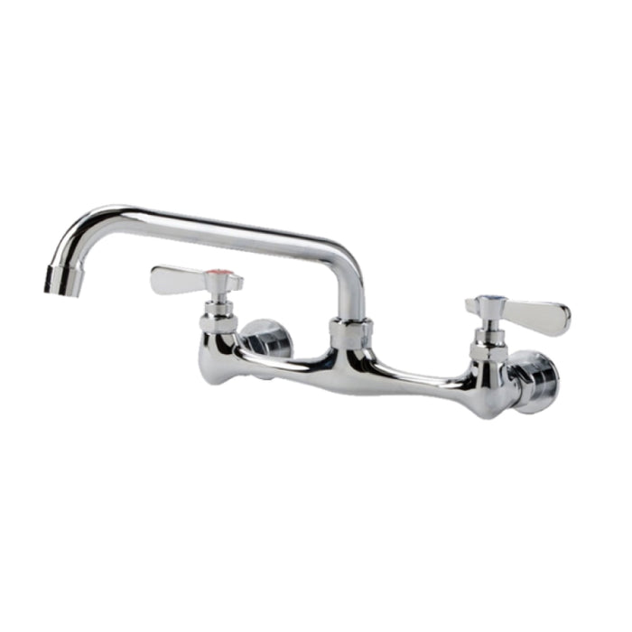 Nella BXF-K12 Workforce 8” Splash Mount Faucet with 12” Swing Spout