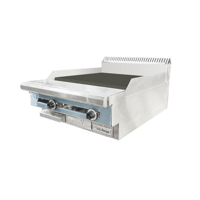 (SHOWROOM MODEL) Garland C24836-1-1M 24" Natural Gas Heavy Duty Modular Wide Griddle with Thermostatic Control - 60,000 BTU