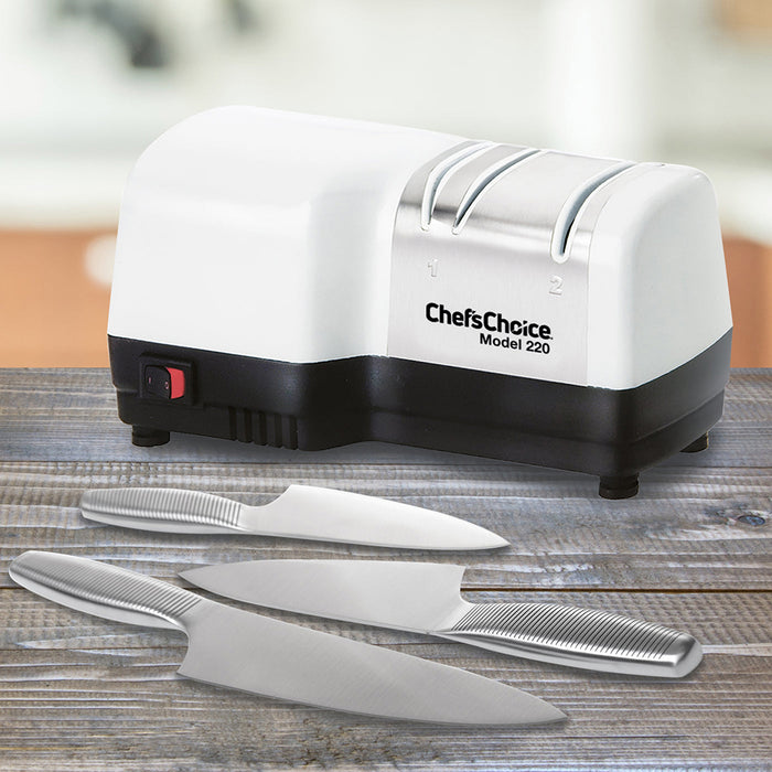 Chef's Choice Model 220 Diamond Hone 2-Stage Hybrid Knife Sharpener