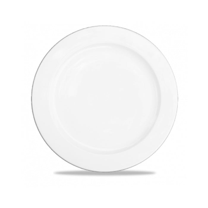 Churchill 6.5" Alchemy White Flat Plate - 12/Case - APR AP651