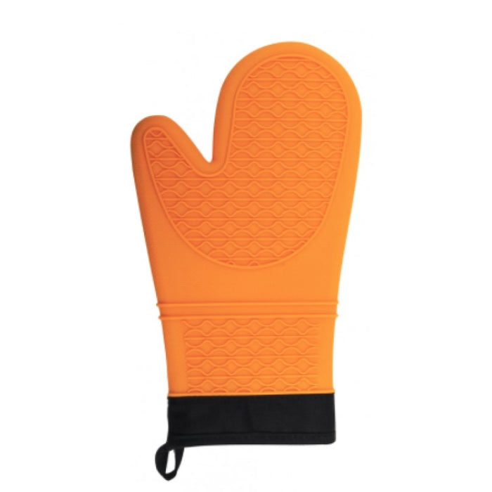 Cool Touch 13" Orange Silicone Oven Mitt - CT-K-13O