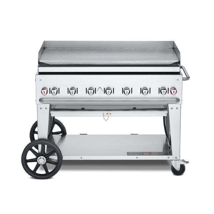 Crown Verity CV-MG-48NG 48" Mobile Griddle - Natural Gas