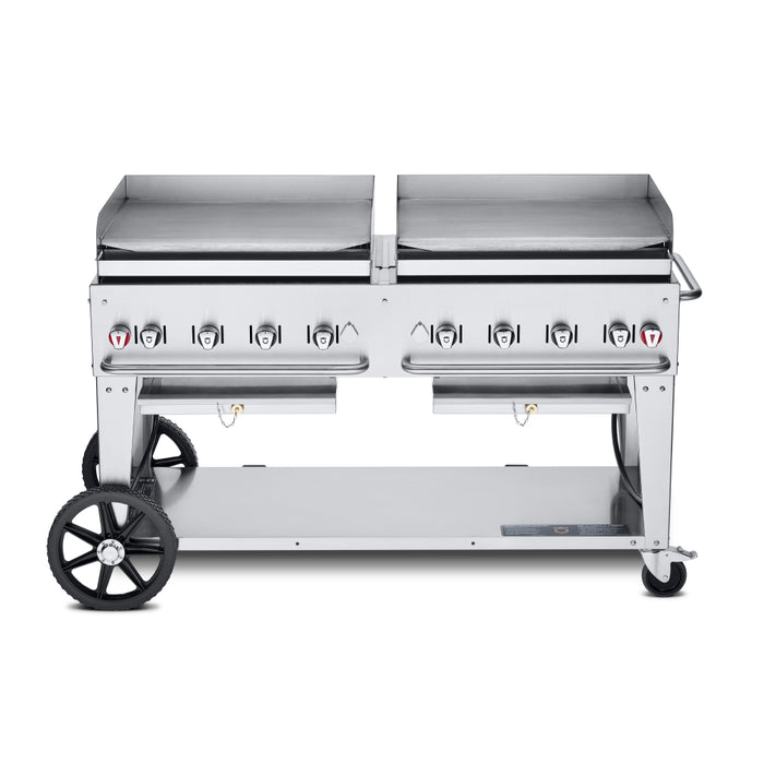 Crown Verity CV-MG-60NG 60" Mobile Griddle - Natural Gas