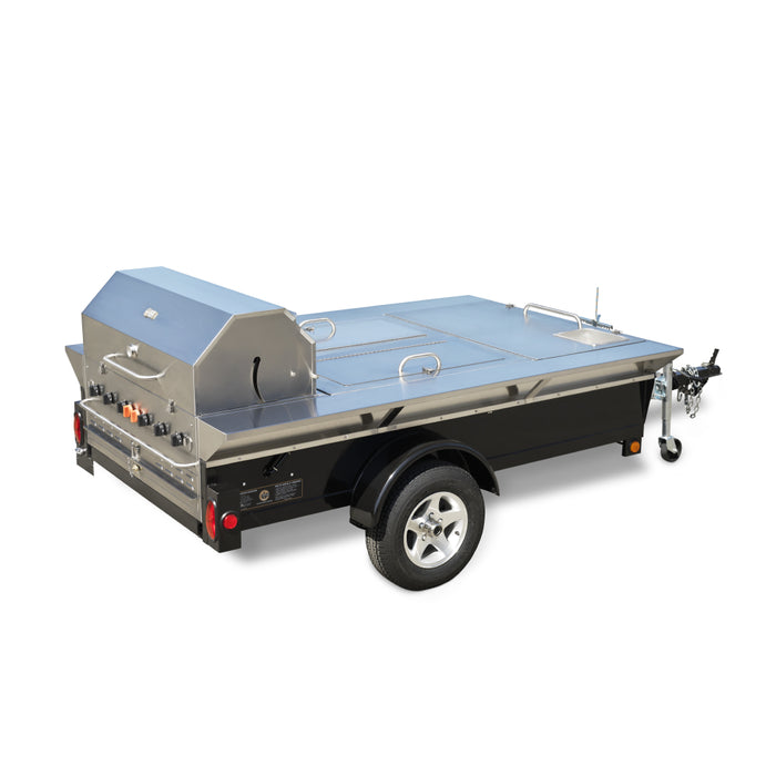 Crown Verity CV-TG-4 48" Towable Grill with Extra Storage Compartments