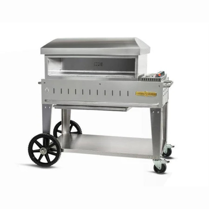 Crown Verity CV-PZ36-MB-NG 36" Mobile Pizza Oven - Natural Gas