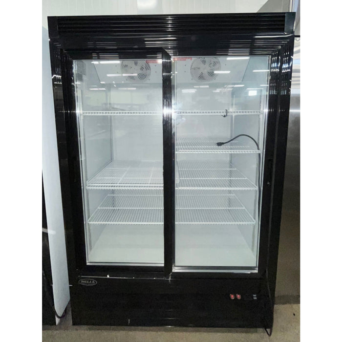 (DEMO) Kool-It KSM-40 47" Glass Sliding 2-Door Cooler Merchandiser