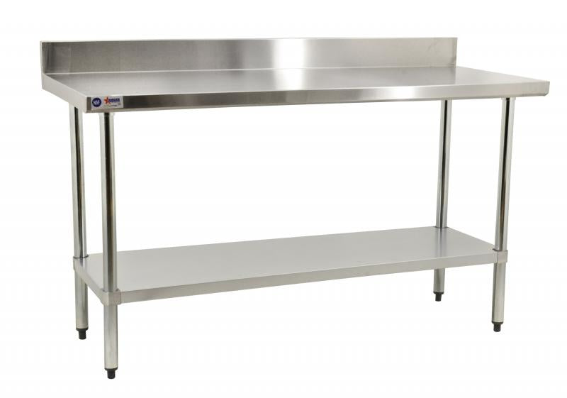 Nella 24" x 30" Stainless Steel Table - 23794