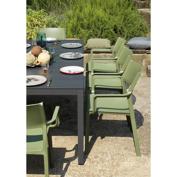 Nardi Rio 210 Aluminum Extendable Table