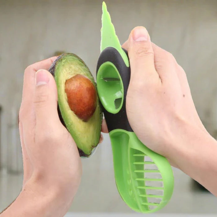 Cuisinox AVO-209 Green 3-in-1 Avocado Slicer