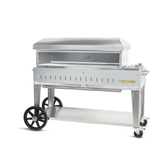 Crown Verity CV-PZ48-MB-NG 48" Mobile Pizza Oven - Natural Gas