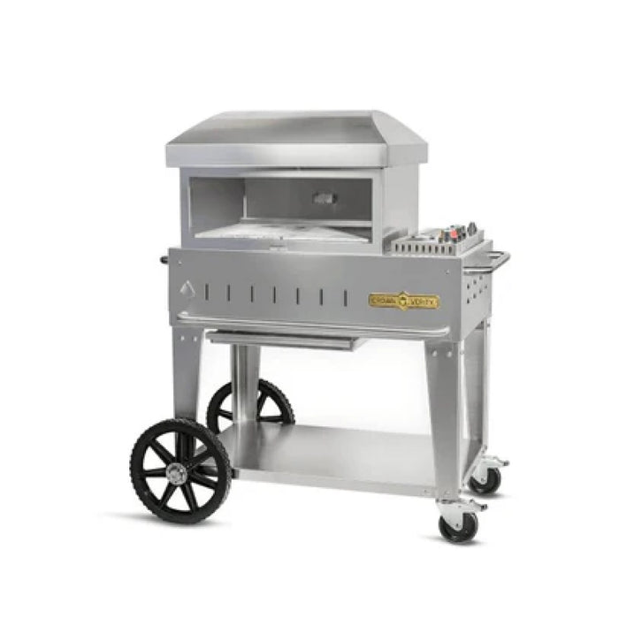 Crown Verity CV-PZ24-MB-NG 24" Mobile Pizza Oven - Natural Gas