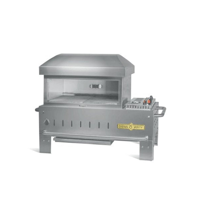 Crown Verity CV-PZ24-TT-NG 24" Tabletop Pizza Oven - Natural Gas