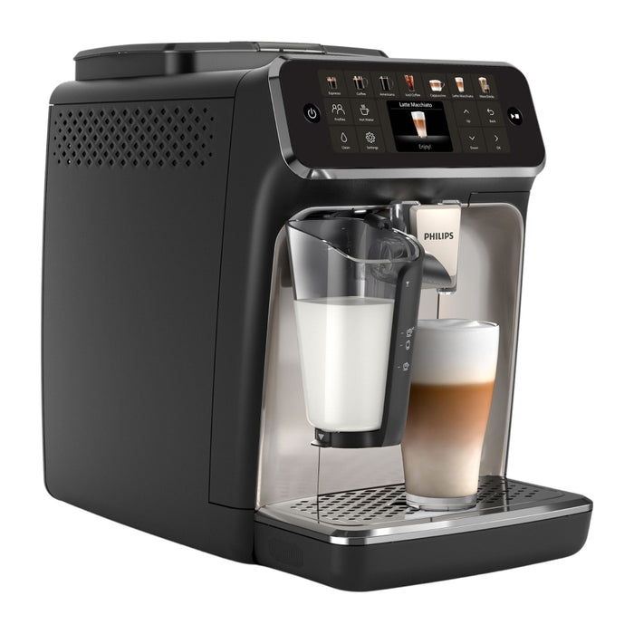 Philips Saeco 4400 Series  LatteGo Fully Automatic Espresso Machine with Classic Milk Frother - EP4447/90