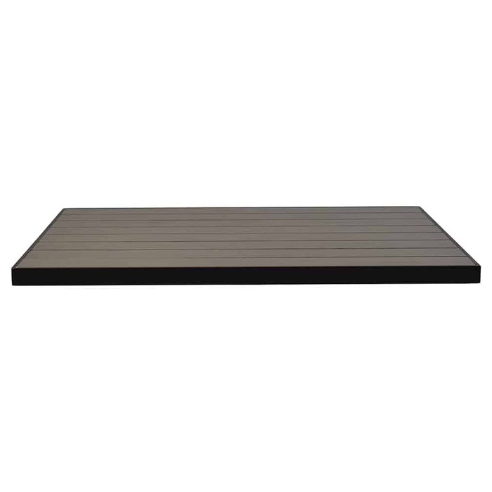 emu Sid Aluminum 26" x 30" Rectangle Table Top