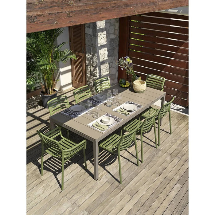 Nardi Rio 210 Aluminum Extendable Table