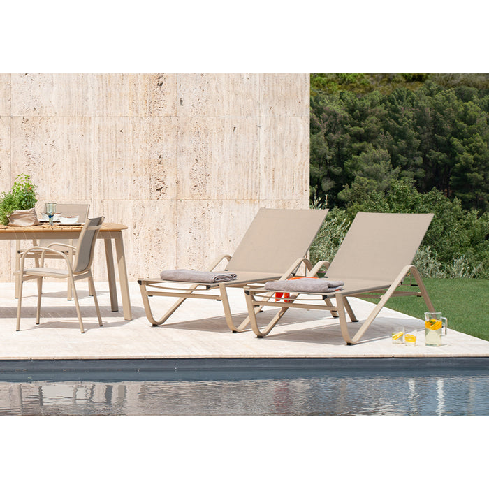 emu Holly Chaise Sun Lounger Arm Chair