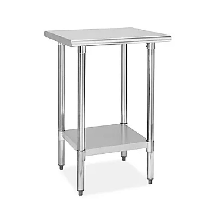 Atosa SSTW-2424 24" x 24" Stainless Steel Work Table with Under Shelf