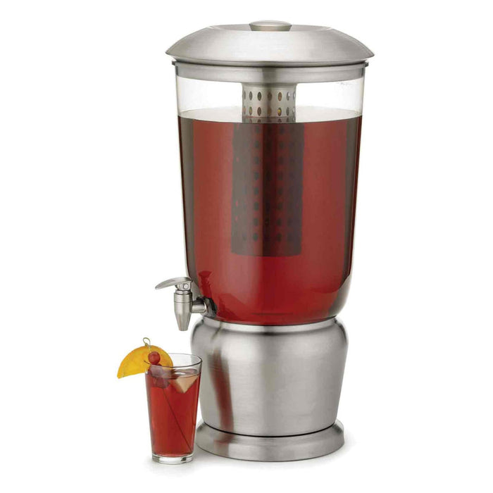 TableCraft Stainless Steel 5 Gallon Beverage Dispenser - 85