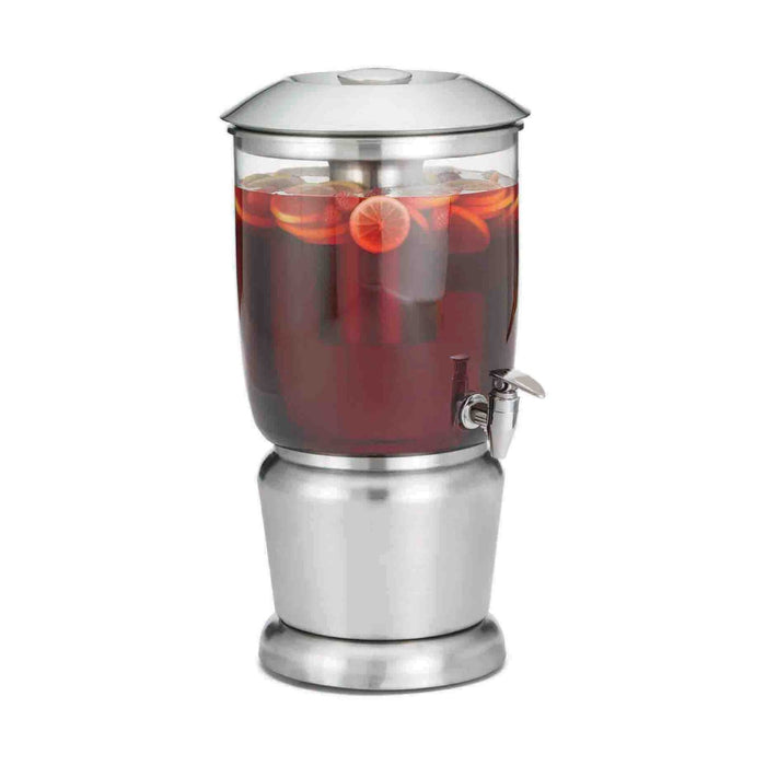 TableCraft Stainless Steel 1.25 Gallon Beverage Dispenser - 7515