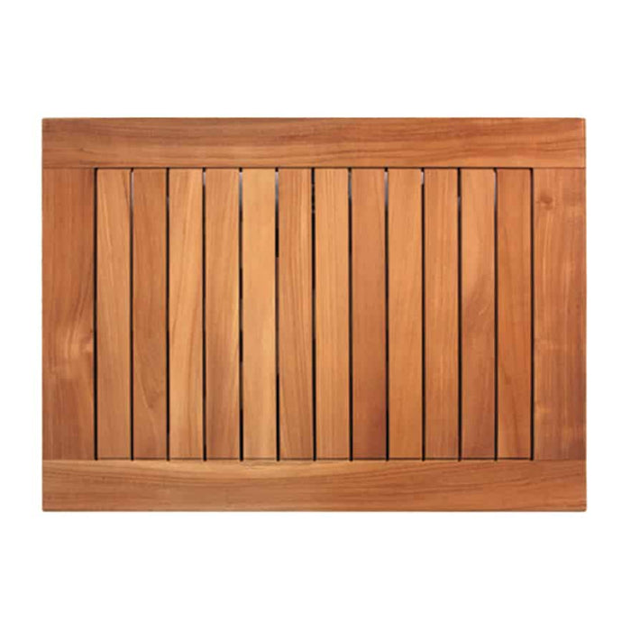 Nella Jakarta Teak 48" x 32" Rectangular Table Top