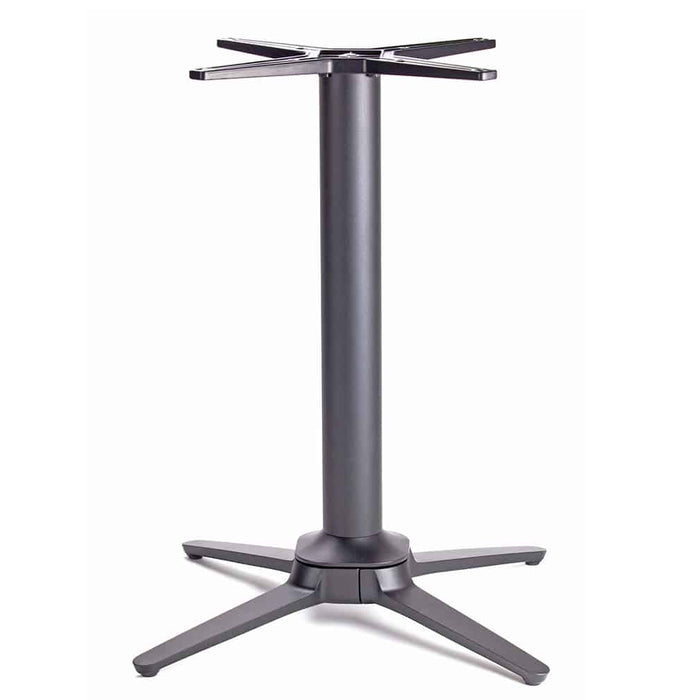 NOROCK Esplanade 27" x 27" Self-Stabilising Dining Height Table Base - ESAL27BK