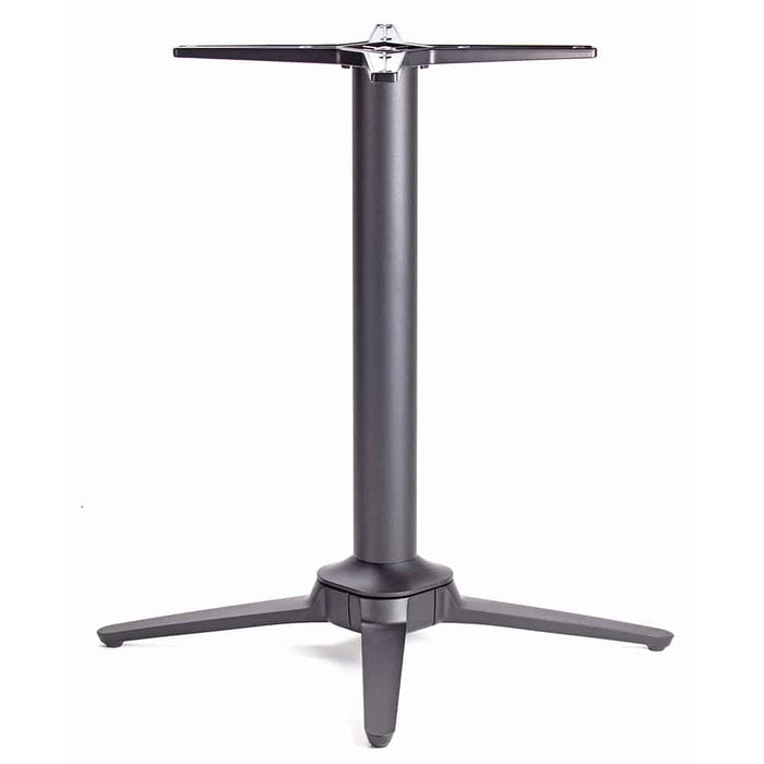 NOROCK Esplanade 27" x 27" Self-Stabilising Dining Height Table Base - ESAL27BK