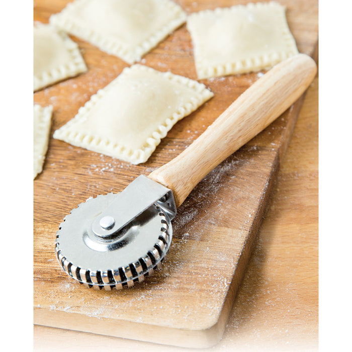 Fox Run 5543 7" Stainless Steel Pastry Crimper