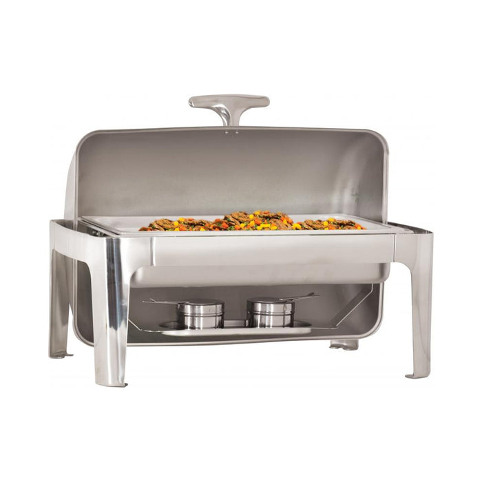 Nella 9.5 Qt. Restaurant Essential Roll Top Chafer - 41821