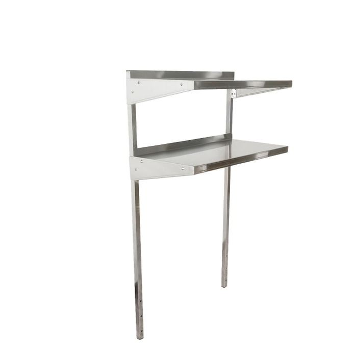 Atosa MROS-2RE 24" Stainless Steel Double Over Shelf