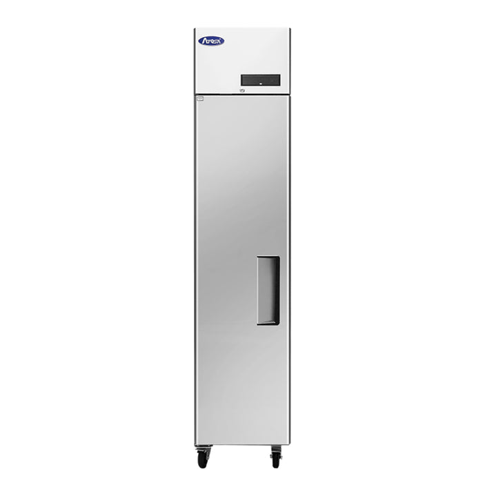 Atosa MBF15FSGRL 17" Top Mount Solid Left Door Reach-In Freezer - 13 Cu.Ft.