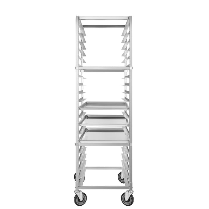 Atosa MPRA-20 20-Tier Sheet Aluminum Pan Rack / Bun Tray Rack with Casters